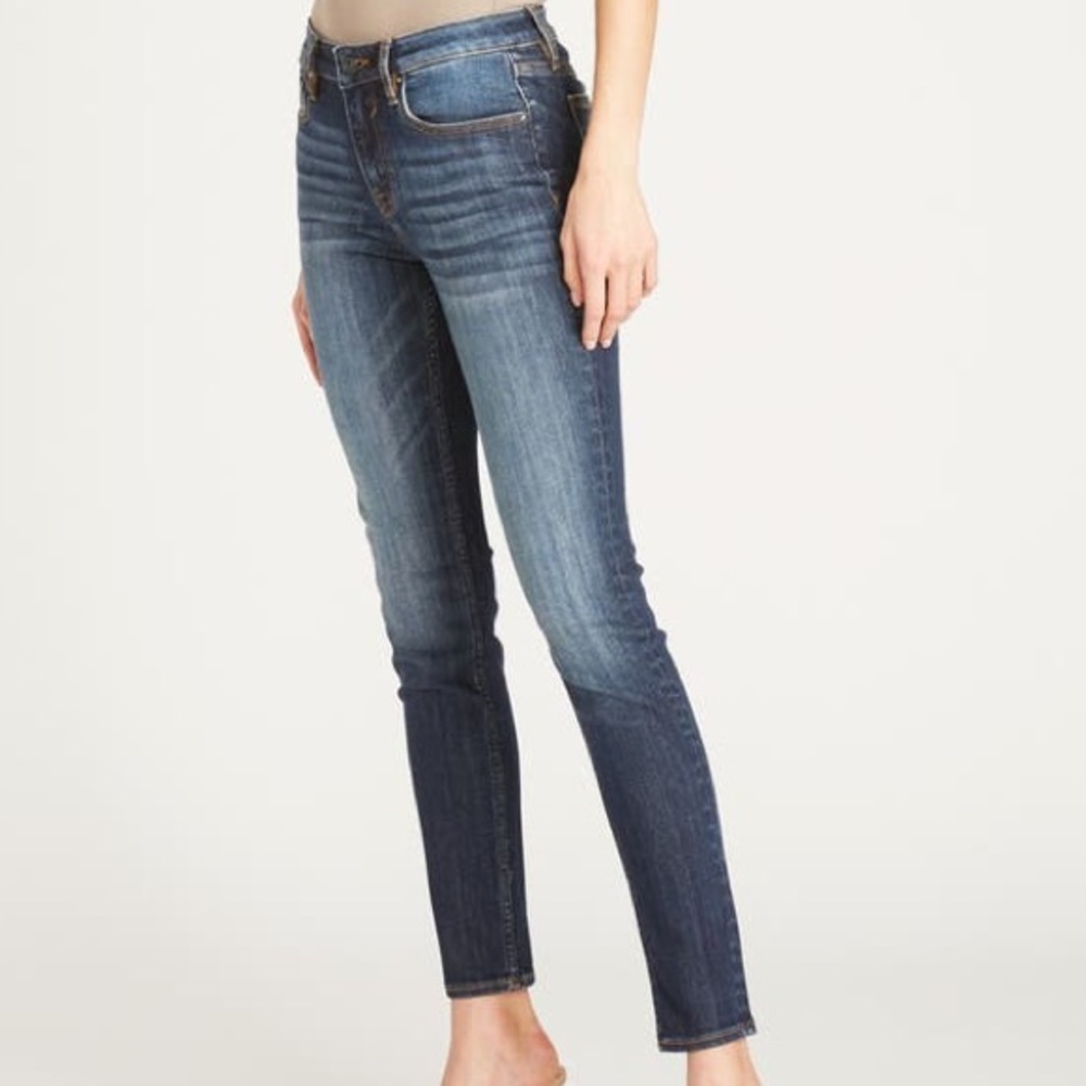 Vigoss Jagger Distressed Skinny Jeans Size 27